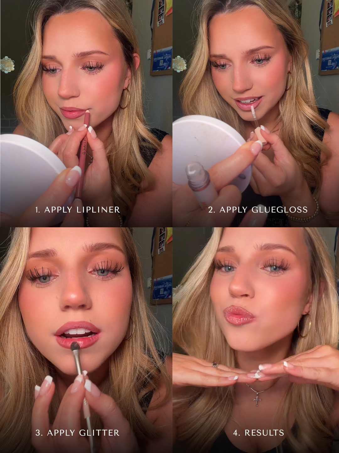 Flash Glitter Lipgloss Set